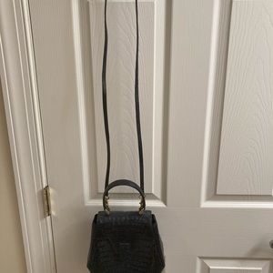 Lana of London Navy Mini bag with shoulder strap